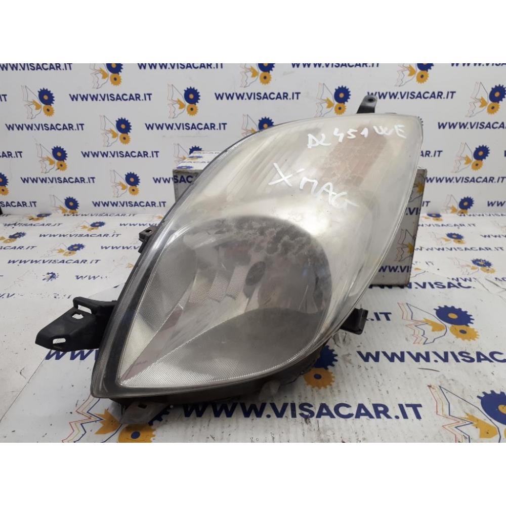 Proiettore Anteriore Sinistro Usato Dal 2005 Al 2009 Toyota Yaris (France ) «Ii» (2006)