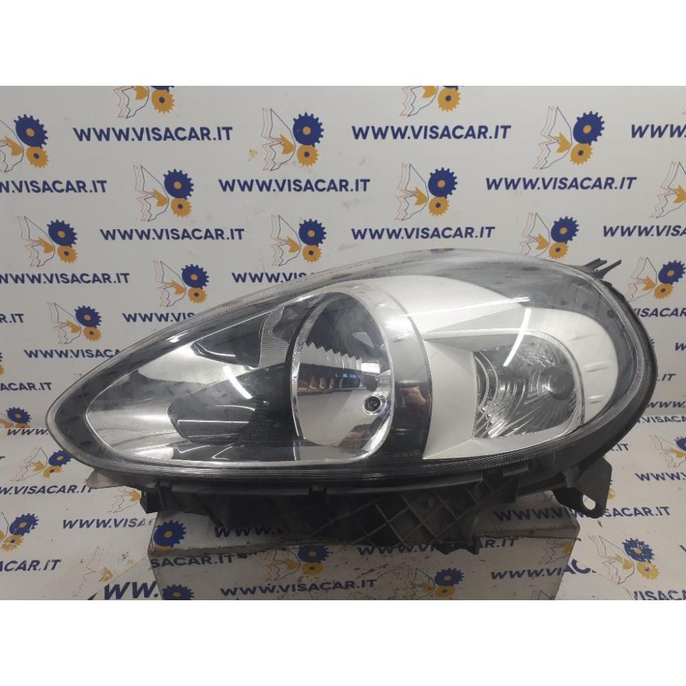 Proiettore Anteriore Sinistro Usato Dal 2009 Al 2011 Fiat Punto Evo (2010)