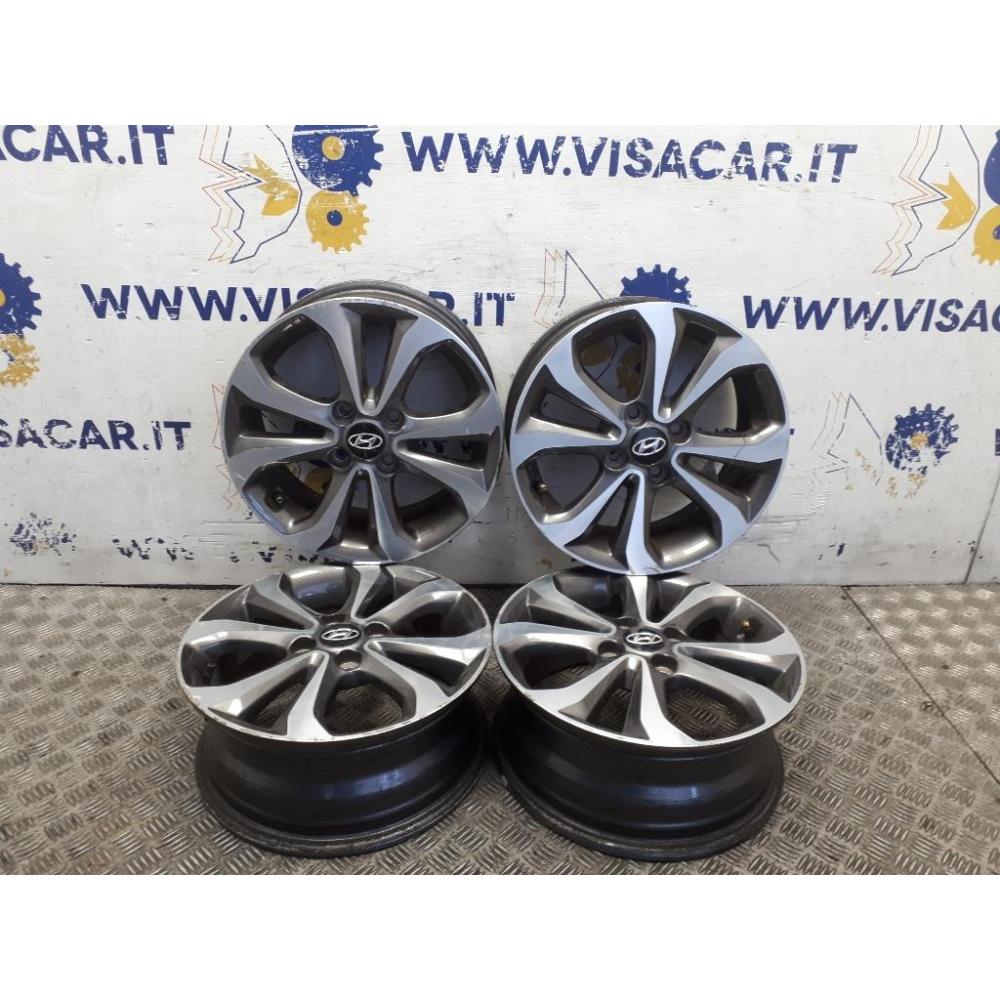 Cerchi In Lega R15 Usato Dal 2016 Al 2019 Hyundai I10 «Ii» (2016)