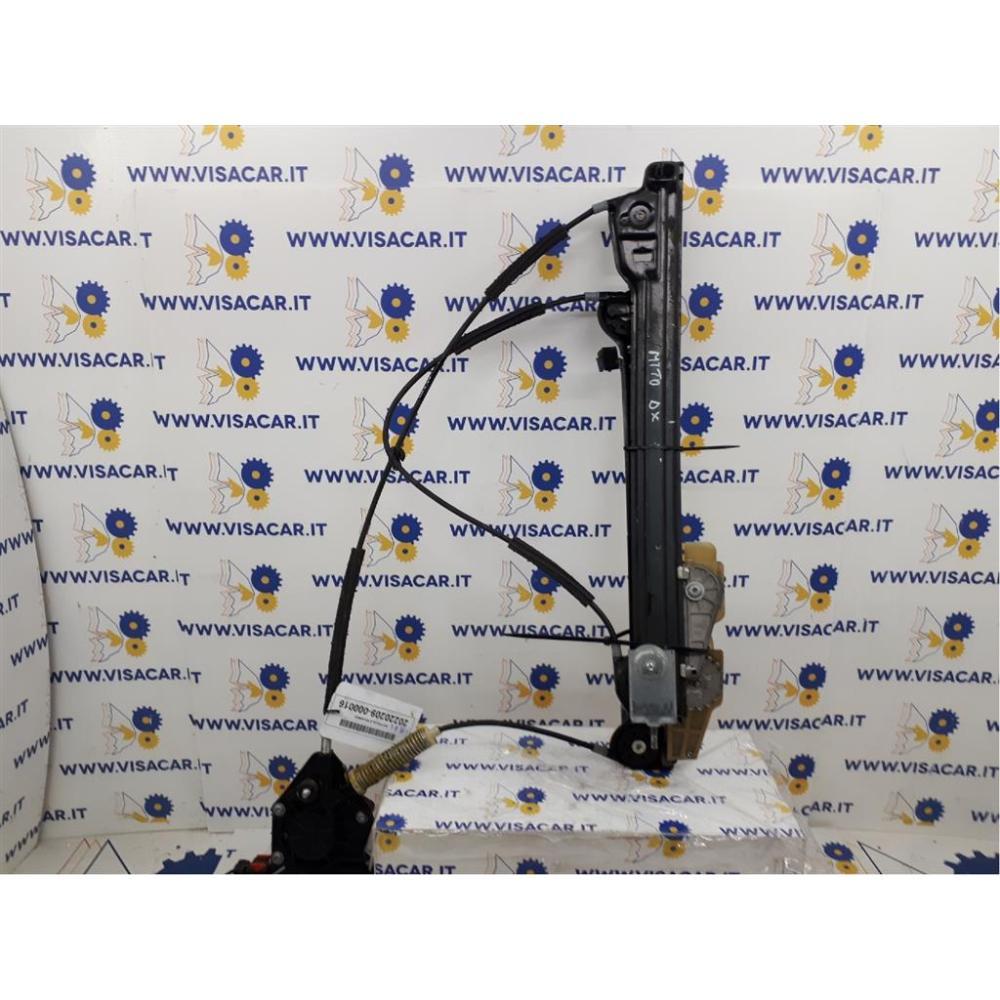 Alzacristallo Porta Anteriore Destro Usato Dal 2008 Al 2011 Alfa Romeo Mito (2008)