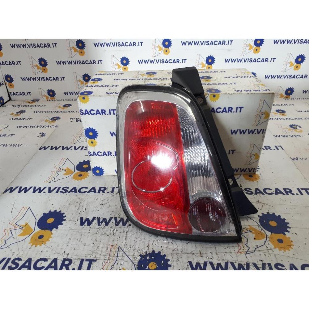 Fanale Posteriore Sinistro Usato Dal 2007 Al 2012 Fiat 500 «Ii» (2008)
