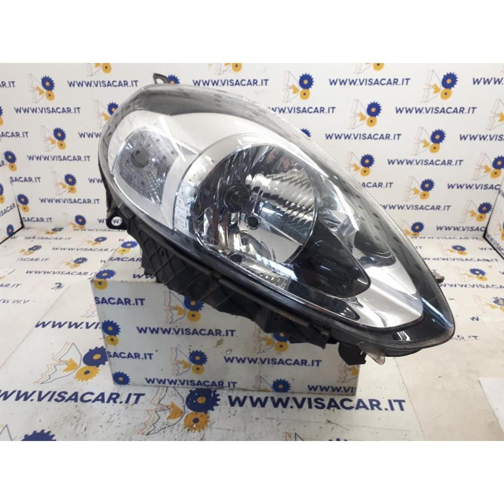 Proiettore Anteriore Destro Usato Dal 2009 Al 2011 Fiat Punto Evo (2010)