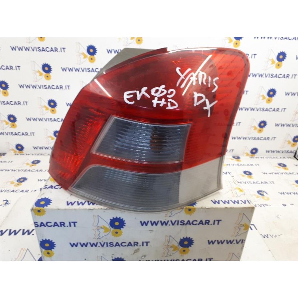 Fanale Posteriore Destro Usato Dal 2009 Al 2011 Toyota Yaris (France ) «Iii» (2009)