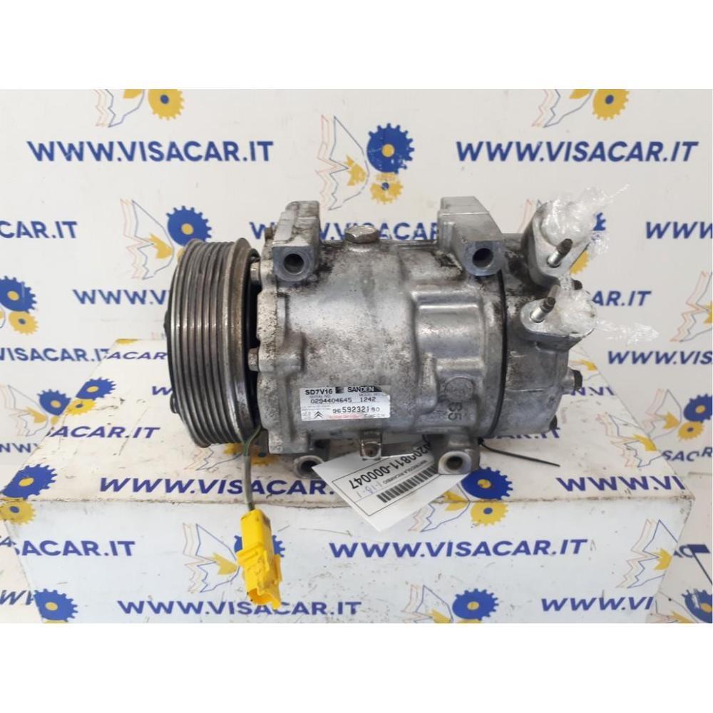Compressore A/C Usato Dal 2008 Al 2013 Citroen Berlingo «Iii» (2008)