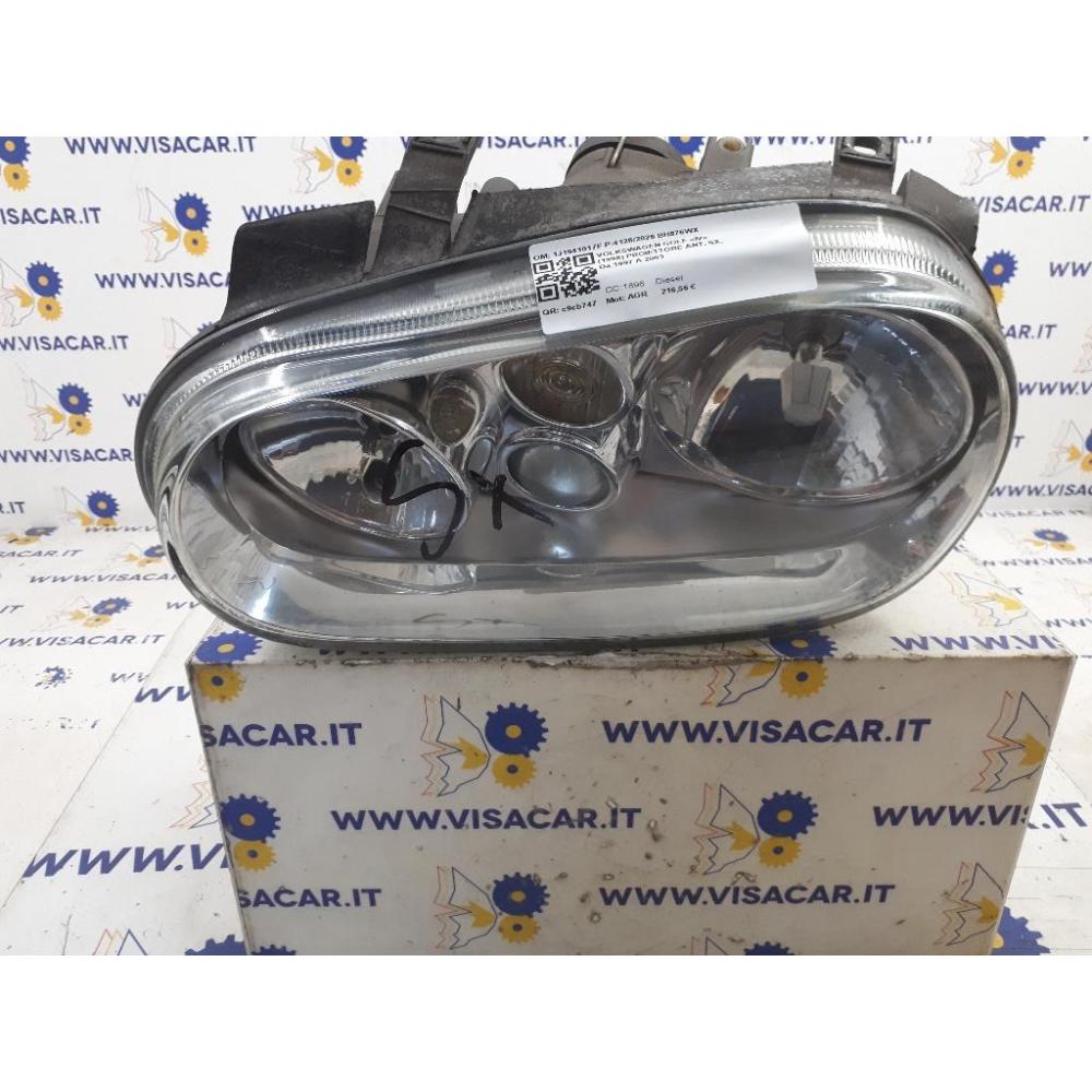 Proiettore Anteriore Sinistro Usato Dal 1997 Al 2003 Volkswagen Golf «Iv» (1998)