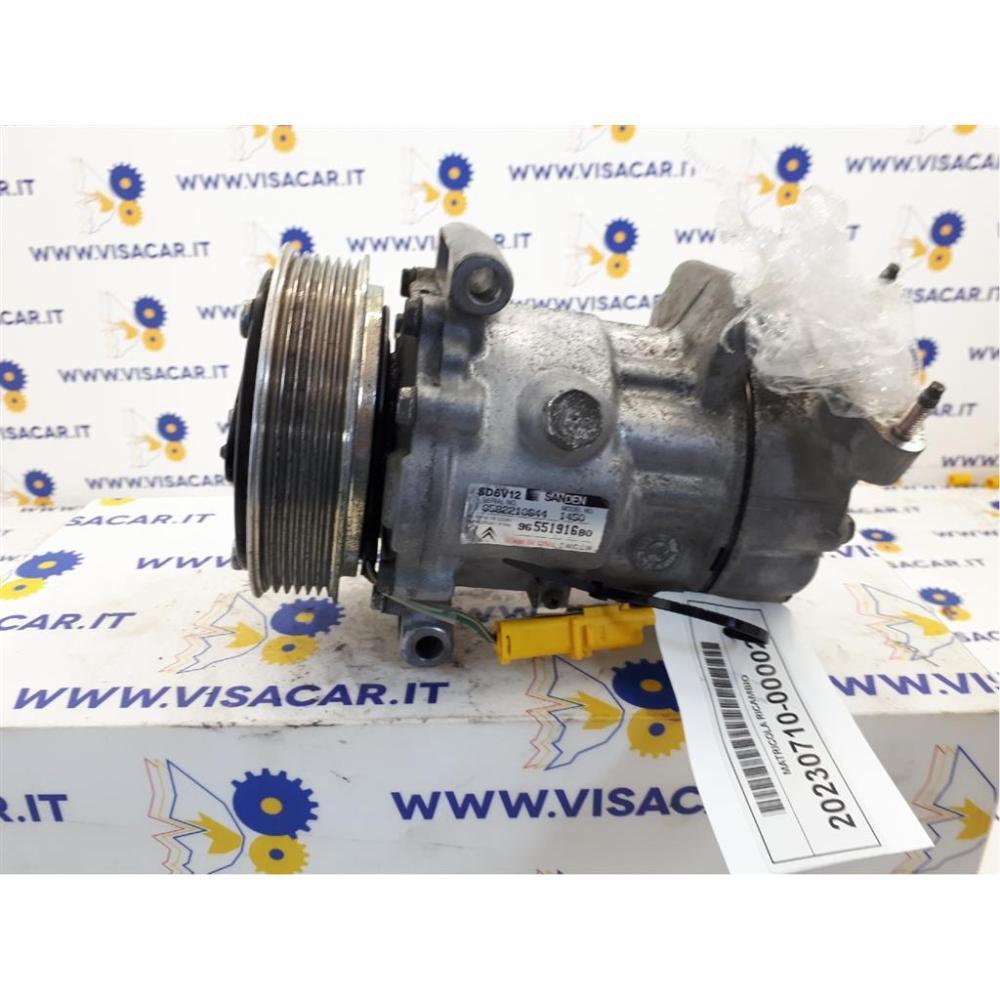 Compressore A/C Usato Dal 2003 Al 2010 Citroen C3 Pluriel (2003)