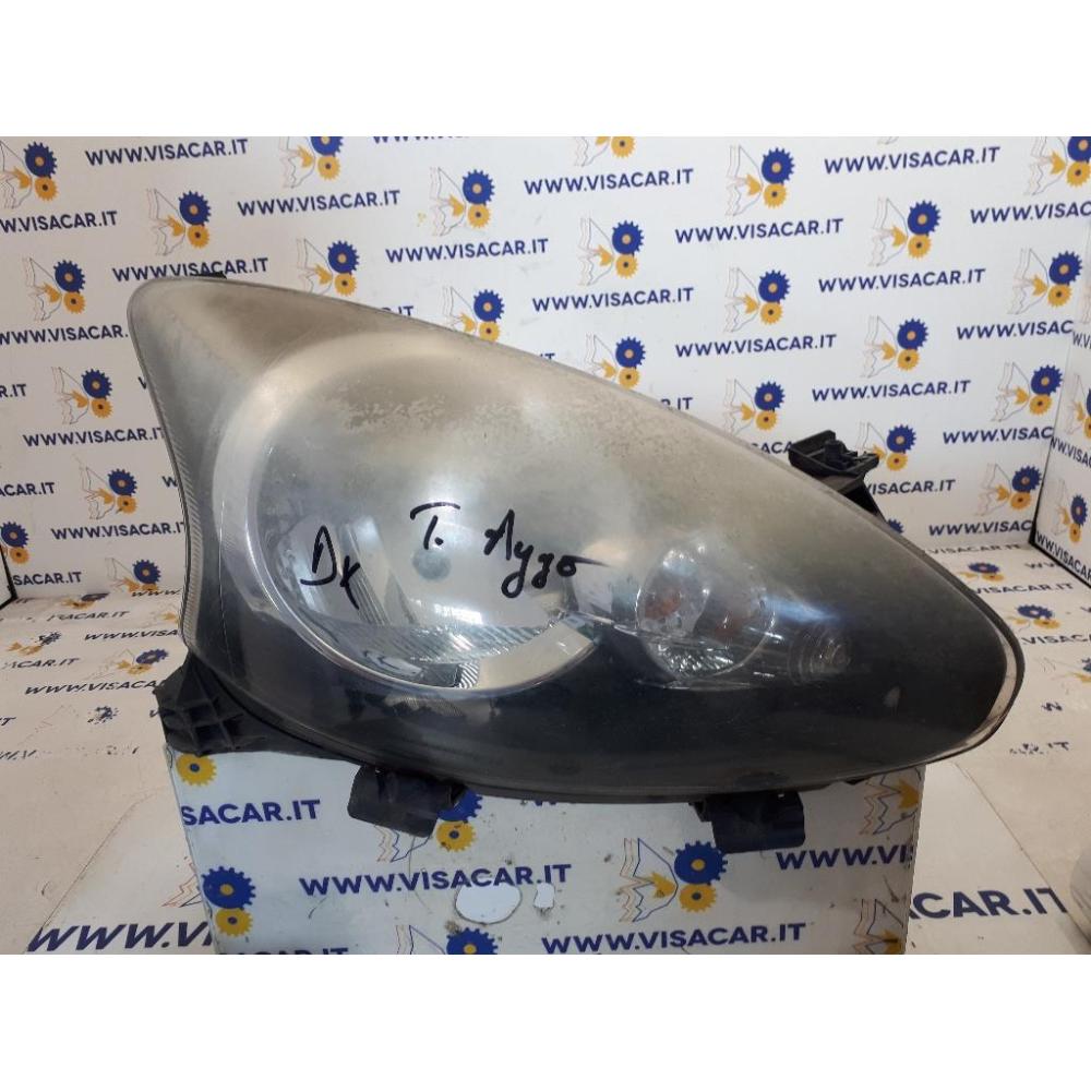 Proiettore Anteriore Destro Usato Dal 2005 Al 2012 Toyota Aygo «I» (2005)