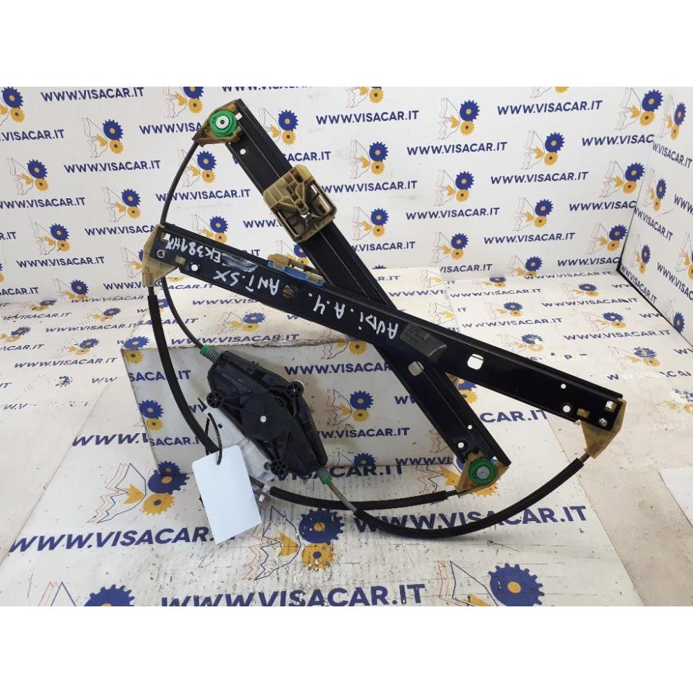 Alzacristallo Porta Anteriore Sinistro Usato Dal 2008 Al 2012 Audi A4 «8K5» Avant (2008)