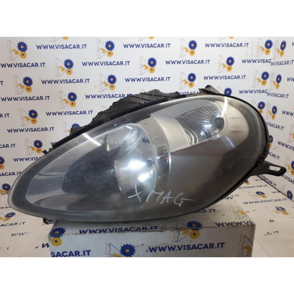 Proiettore Anteriore Destro Usato Dal 2009 Al 2011 Fiat Punto Evo (2010)