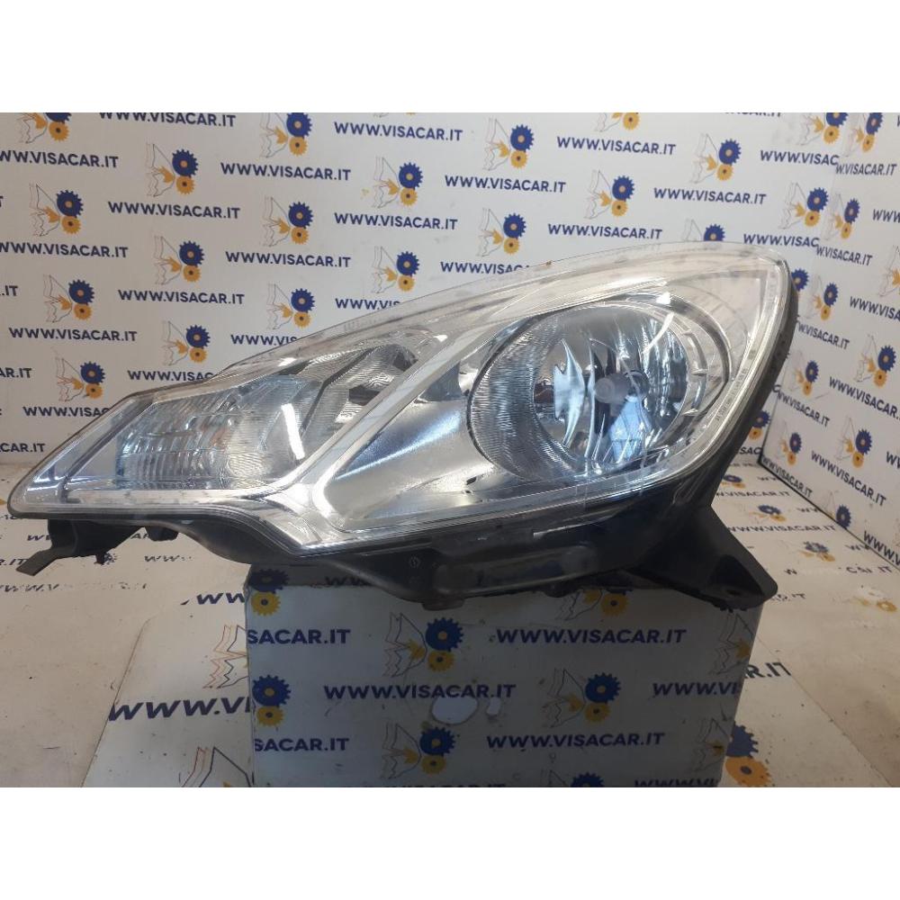 Proiettore Anteriore Sinistro Usato Dal 2013 Al 2016 Citroen C3 «Ii» (2013)
