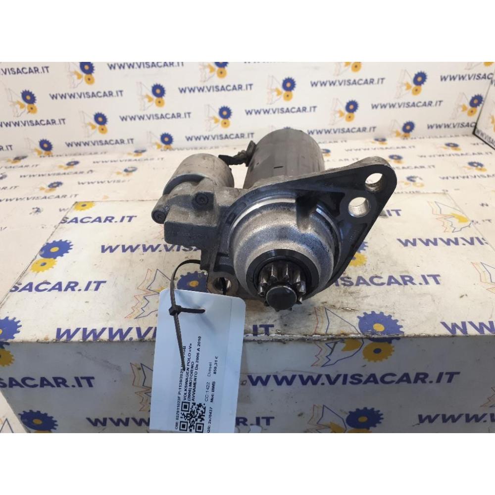 Motorino Avviamento Usato Dal 2006 Al 2010 Volkswagen Polo «V» (2006)