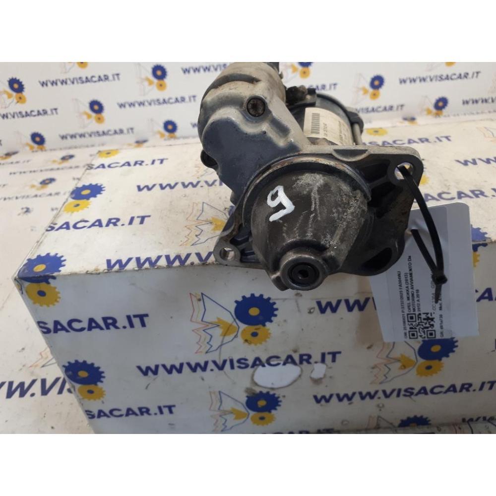 Motorino Avviamento Usato Dal 2012 Al 2016 Opel Mokka (2013)