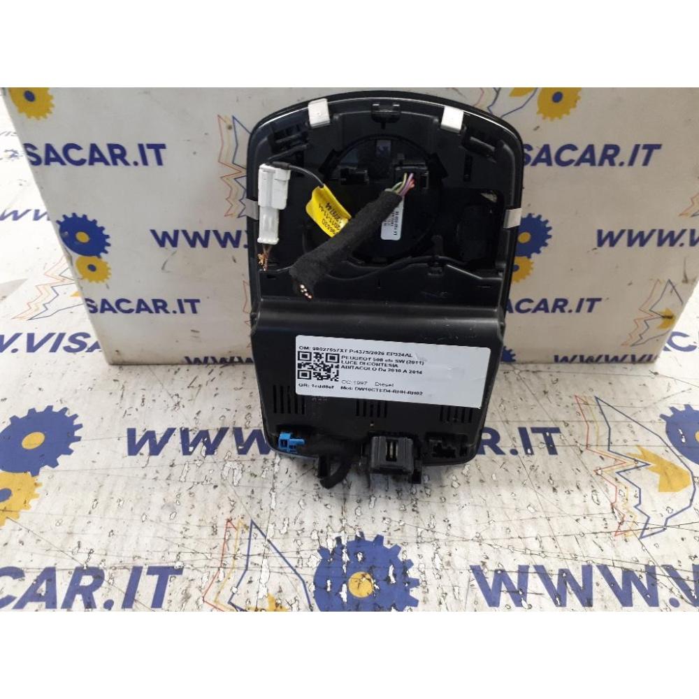 Luce Di Cortesia Abitacolo Usato Dal 2010 Al 2014 Peugeot 508 «I» Sw (2011)