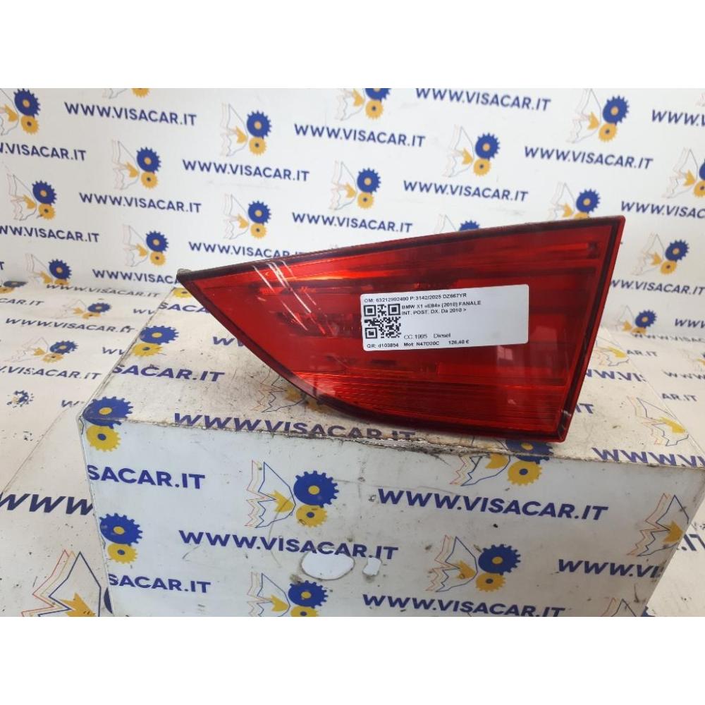 Fanale Interno Posteriore Destro Usato Dal 2010 Bmw X1 «E84» (2010)