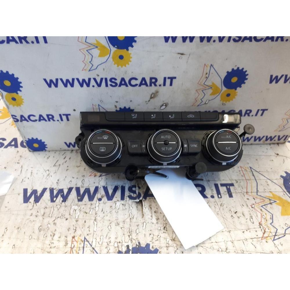 Modulo Comando Riscaldamento / Clima Usato Dal 2012 Al 2016 Volkswagen Golf «Vii» (2013)