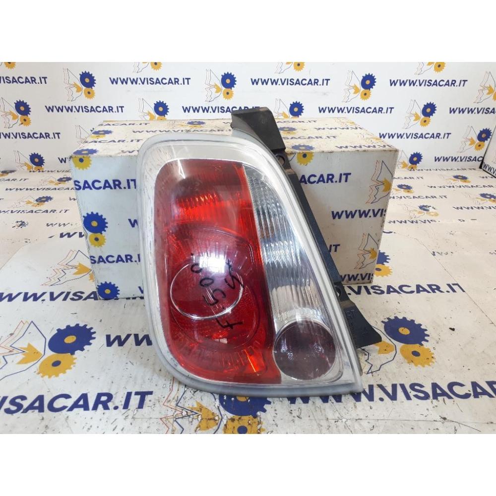 Fanale Posteriore Sinistro Usato Dal 2007 Al 2012 Fiat 500 «Ii» (2008)