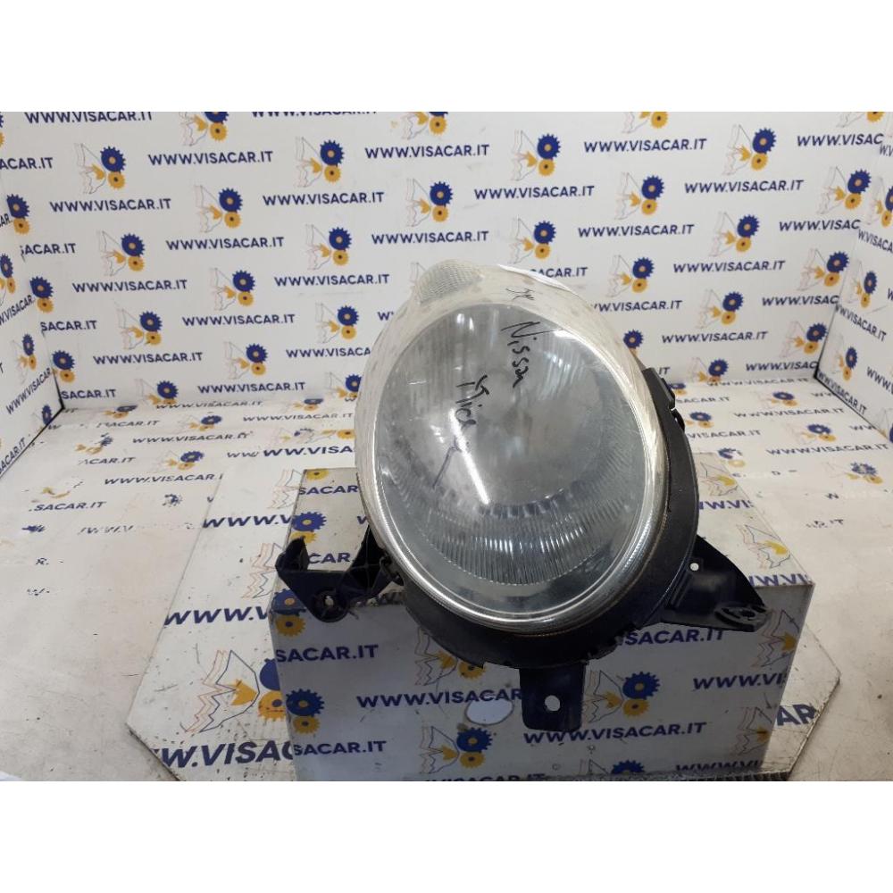 Proiettore Anteriore Sinistro Usato Dal 2003 Al 2005 Nissan Micra «Iii» (2003)