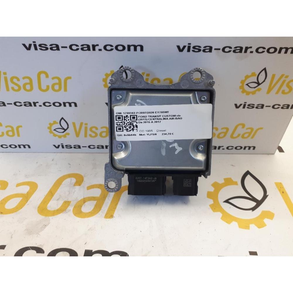 Centralina Air-Bag Usato Dal 2015 Al 2017 Ford Transit Custom «I» (2013)