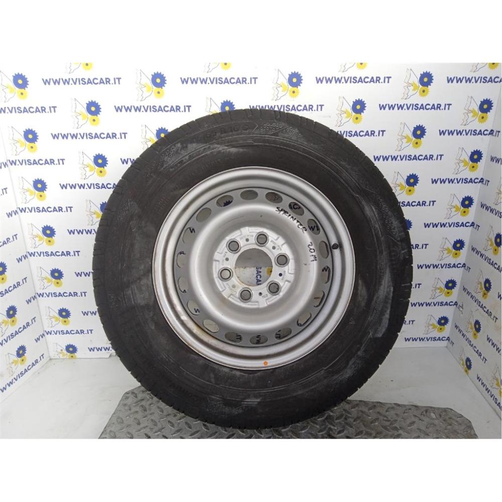 Cerchio In Ferro R16 Usato Dal 2018 Mercedes Sprinter «Iv» (2018)