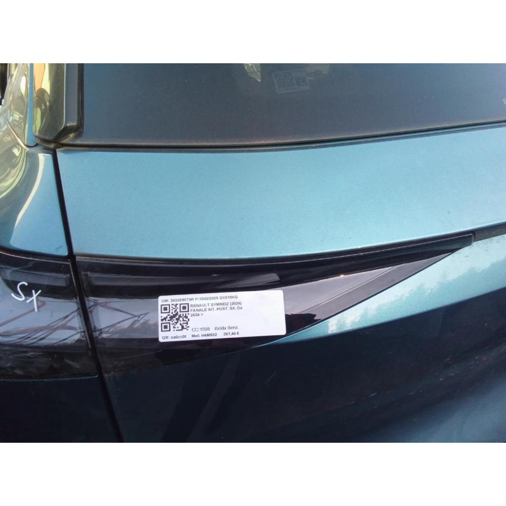Fanale Interno Posteriore Sinistro Usato Dal 2024 Renault Symbioz (2024)