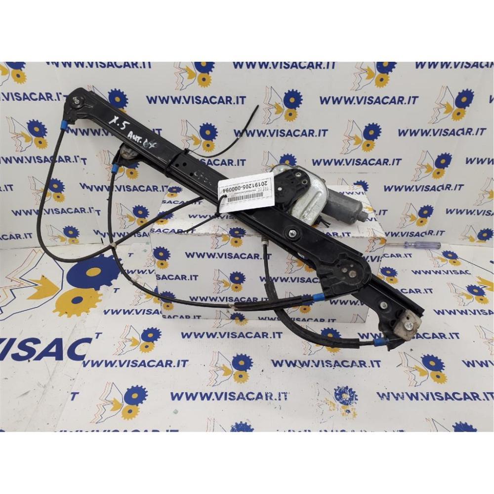 Alzacristallo Porta Anteriore Destro Usato Dal 2000 Al 2007 Bmw X5 «E53» (2000)