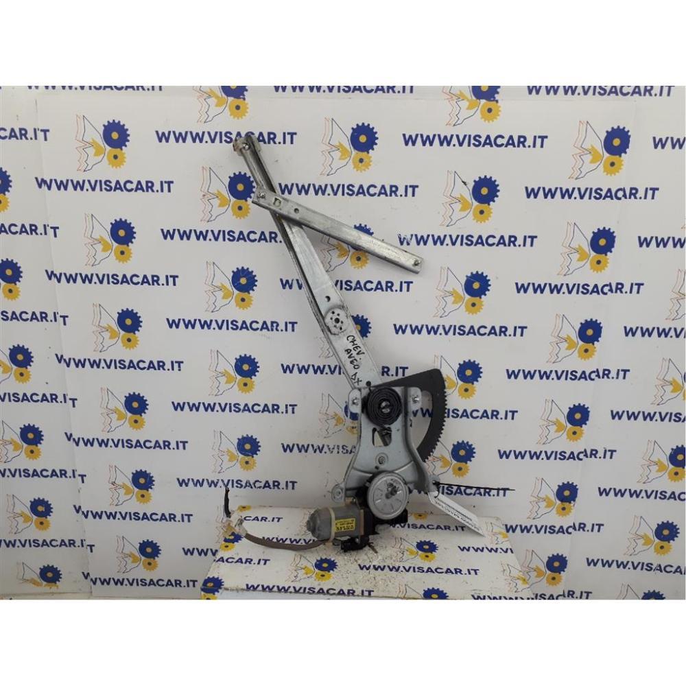 Alzacristallo Porta Anteriore Destro Usato Dal 2008 Al 2012 Chevrolet Aveo «Ii» (2007)