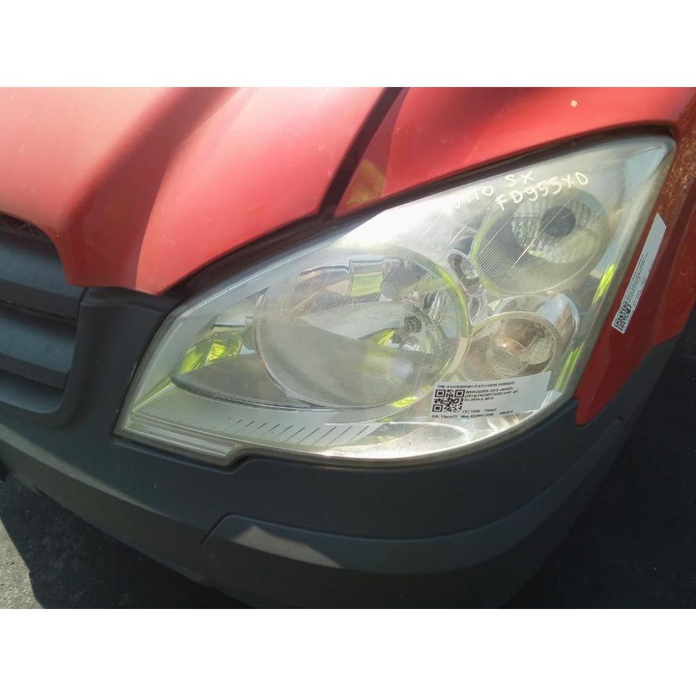 Proiettore Anteriore Sinistro Usato Dal 2010 Mercedes Vito «W639» (2010)