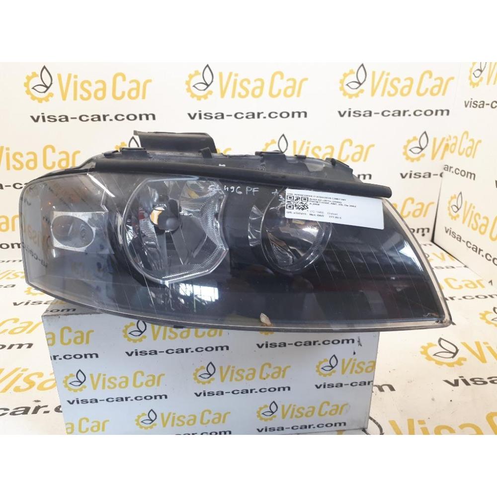 Proiettore Anteriore Destro Usato Dal 2003 Al 2008 Audi A3 «8P1» (2004)
