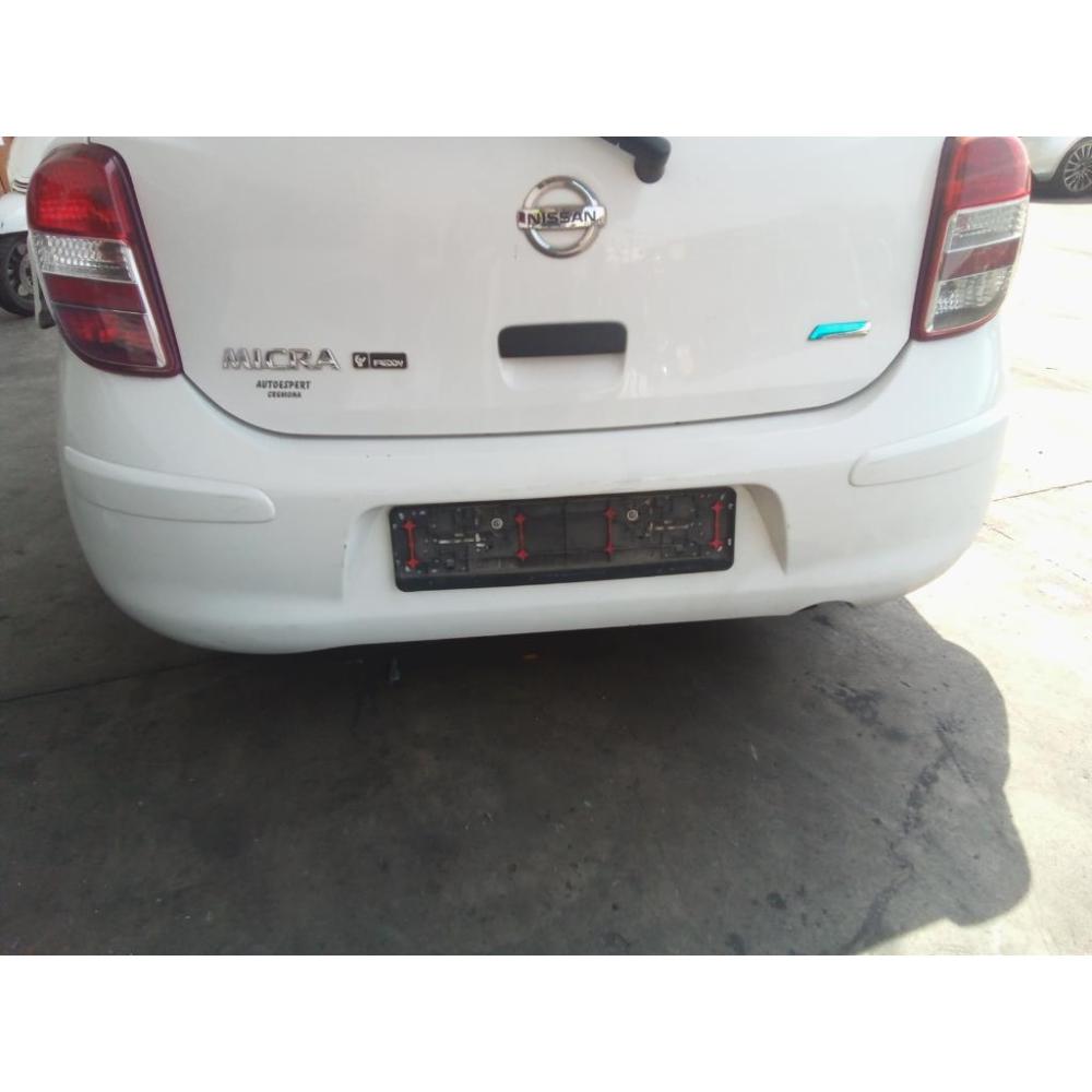 Paraurti Posteriore Usato Dal 2010 Al 2013 Nissan Micra «Iv» (2011)