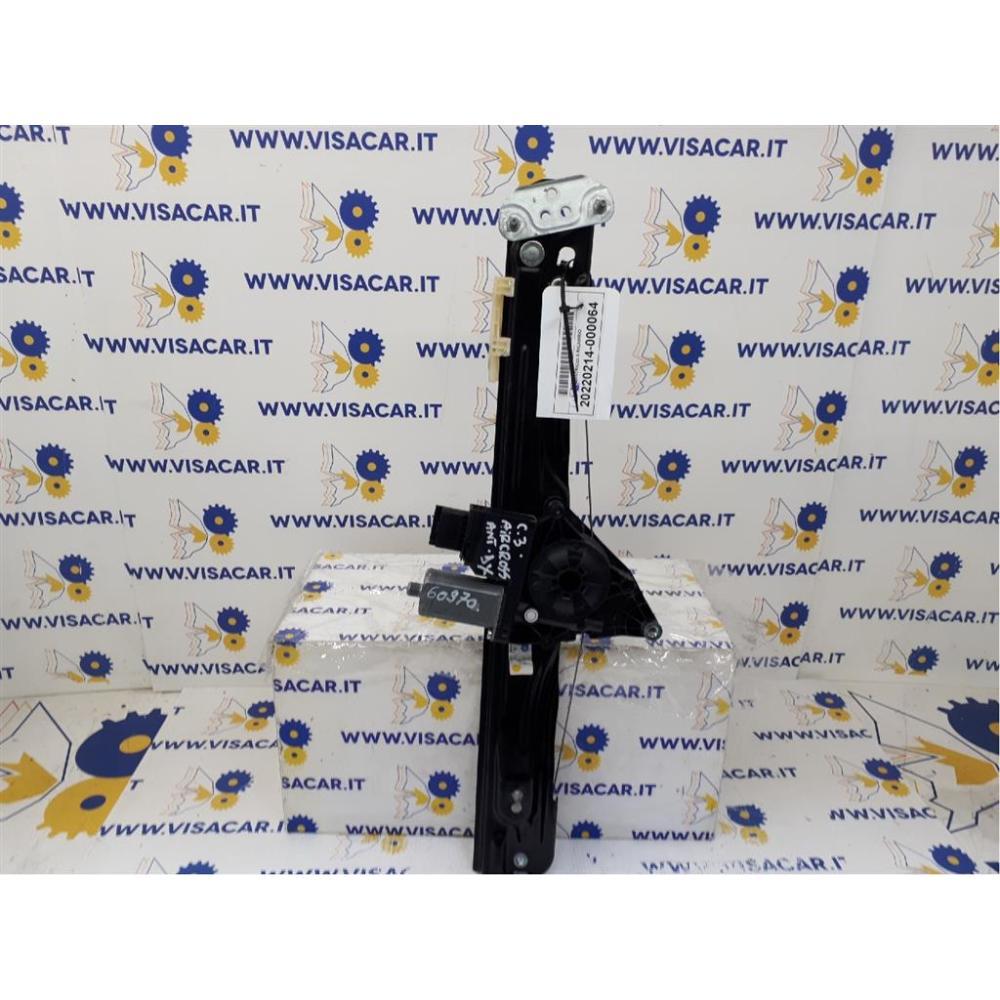 Alzacristallo Porta Anteriore Destro Usato Dal 2017 Citroen C3 Aircross (2017)