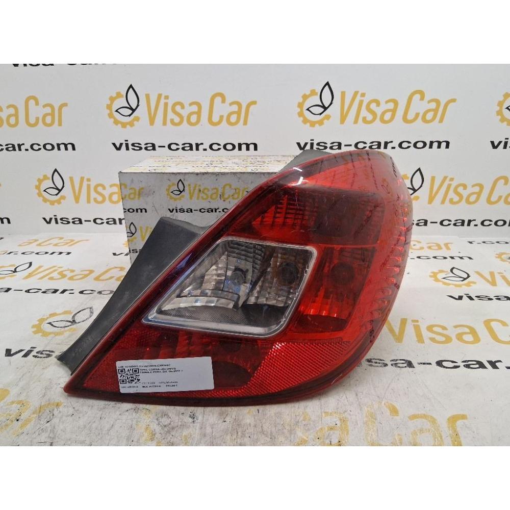 Fanale Posteriore Destro Usato Dal 2011 Opel Corsa «D» (2011)