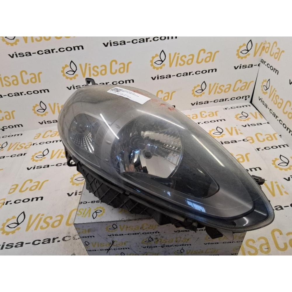 Proiettore Anteriore Destro Usato Dal 2009 Al 2011 Fiat Punto Evo (2010)