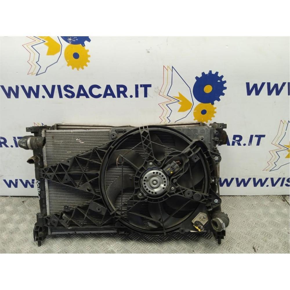 Gruppo Radiatori - Acqua Clima Elettroventola Usato Dal 2009 Fiat Doblò «Iii» Cargo (2010)