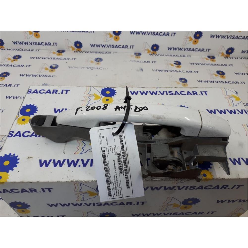 Supporto Maniglia Esterna Anteriore Destro Usato Dal 2013 Al 2016 Peugeot 2008 «I» (2013)