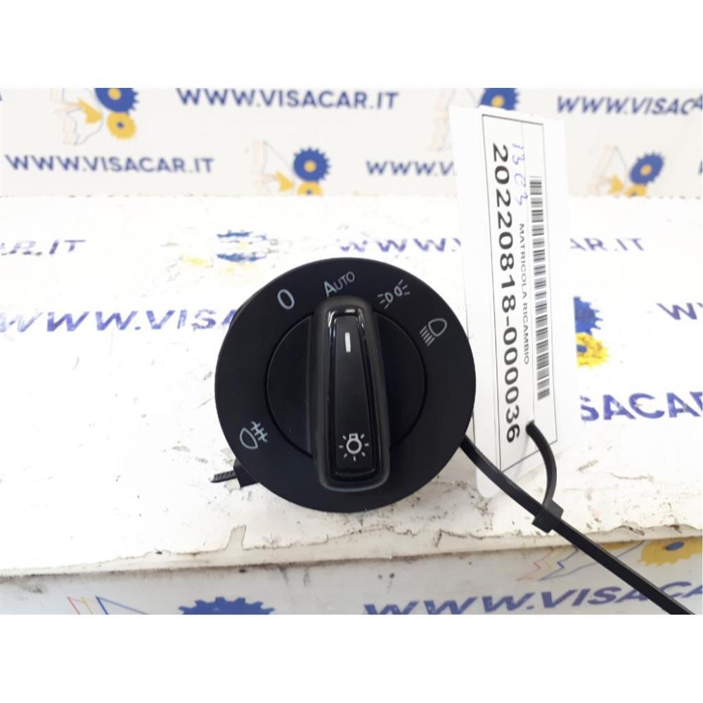 Interruttore Comando Luci Usato Dal 2012 Al 2017 Seat Leon «5F1» (2013)