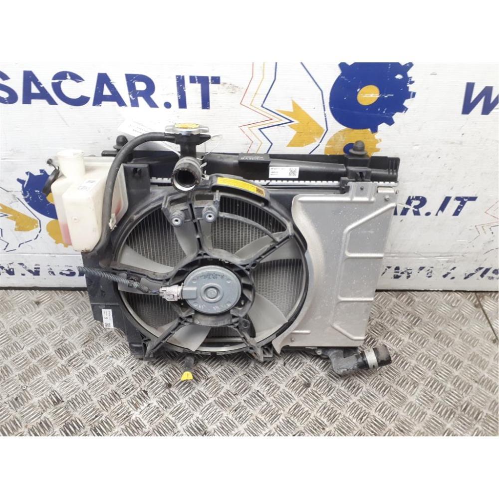 Gruppo Radiatori - Acqua Clima Elettroventola Usato Dal 2011 Al 2015 Toyota Yaris «Iv» (2012)
