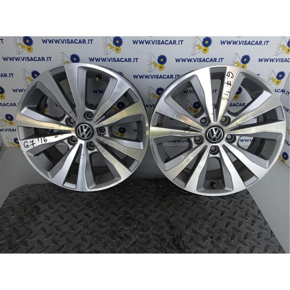 Cerchi In Lega R16 Usato Dal 2017 Volkswagen Golf «Vii» (2017)