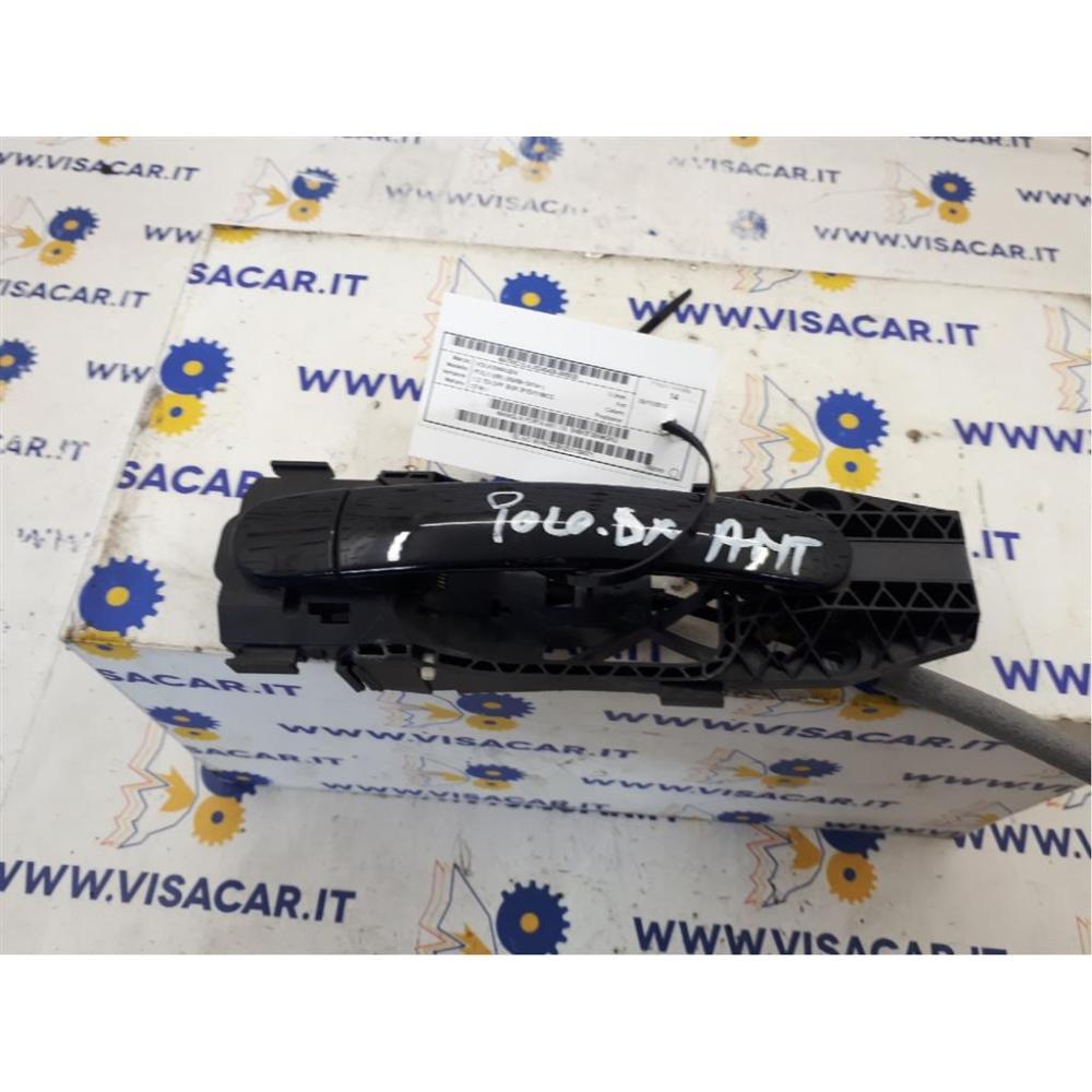 Maniglia Porta Est. Anteriore Destro Usato Dal 2009 Al 2014 Volkswagen Polo «Vi» (2009)