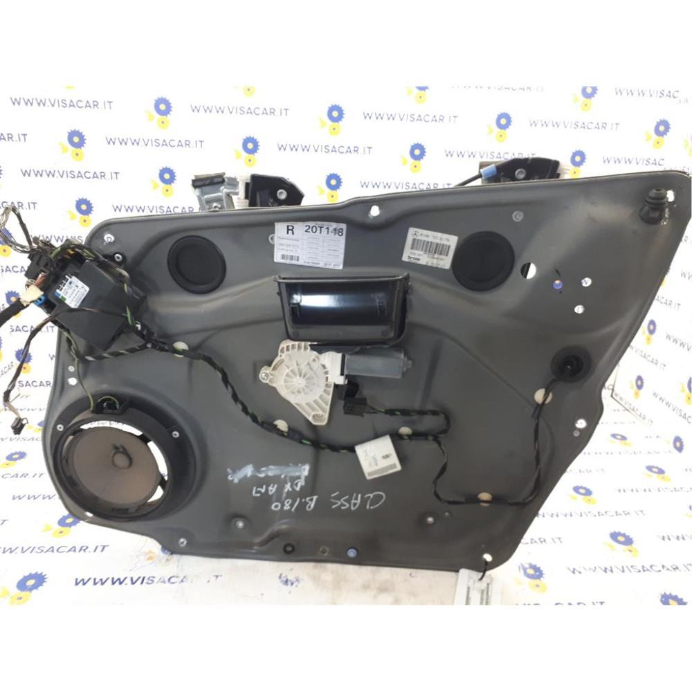 Alzacristallo Porta Anteriore Destro Usato Dal 2005 Al 2013 Mercedes Classe B «W245» (2006)