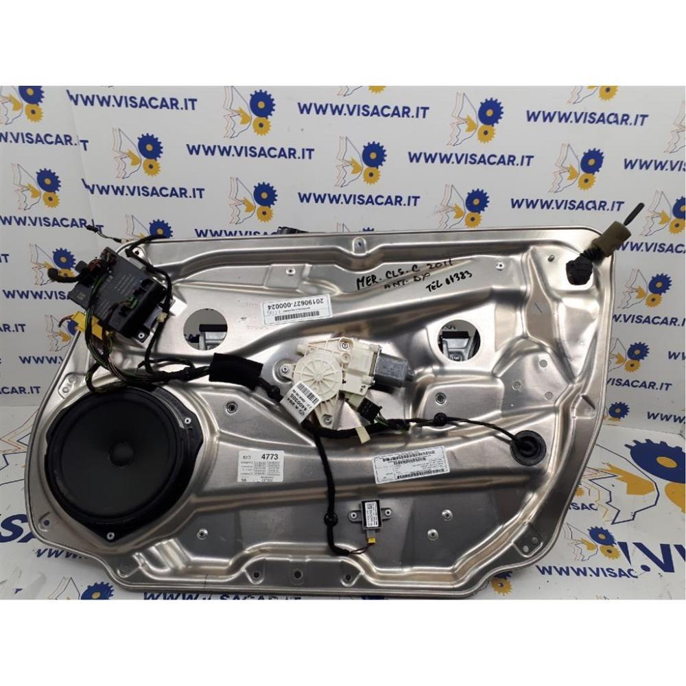 Alzacristallo Porta Anteriore Destro Usato Mercedes Classe C «W204» (2007)