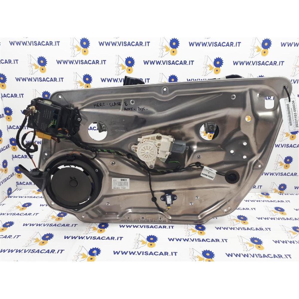 Alzacristallo Porta Anteriore Destro Usato Dal 2009 Mercedes Classe E «W212» (2009)