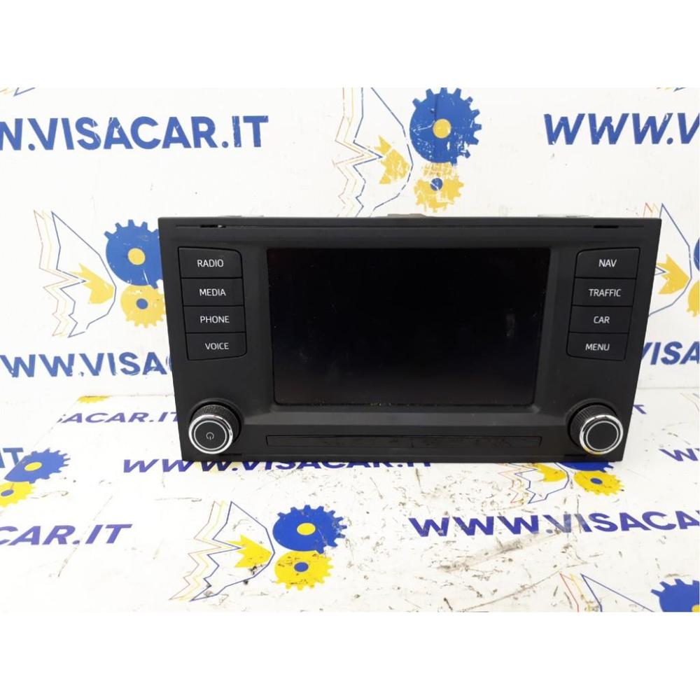 Display Multimediale Usato Dal 2012 Seat Leon «5F1» (2013)